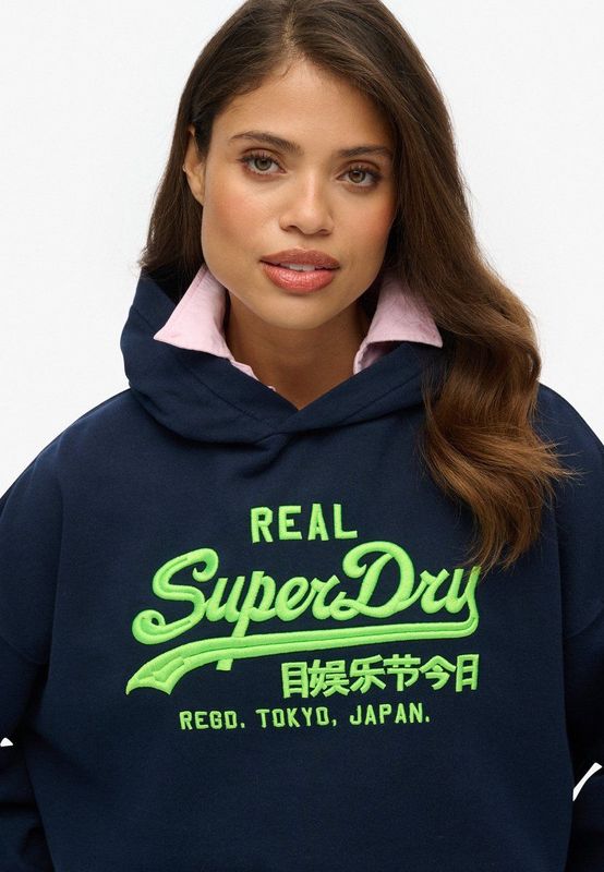 Superdry - Vl Neon Relaxed Hoodie - Sweater
