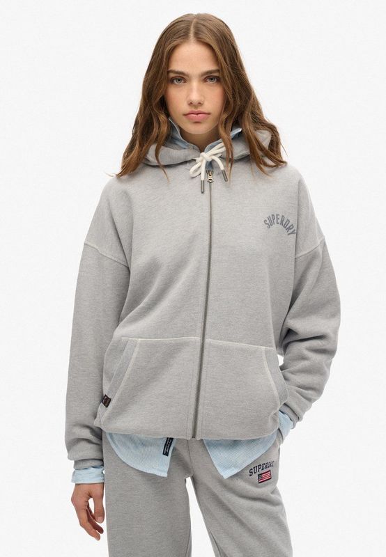 Superdry - Athletic Essential - Hoodie - Zwart - Katoen