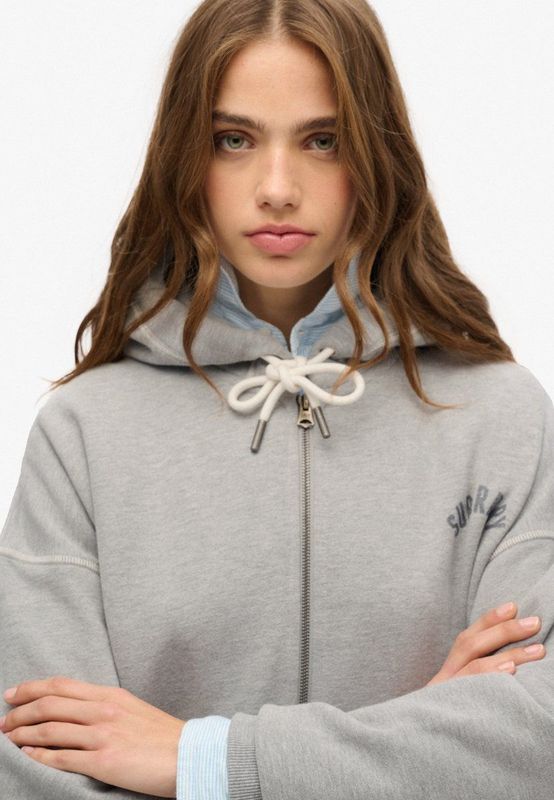 Superdry - Athletic Essential - Hoodie - Zwart - Katoen