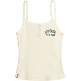 Superdry - Athletic Essentials - Dames Knoop Top - Met Patroon