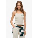 Superdry - Athletic Essentials - Dames Knoop Top - Met Patroon