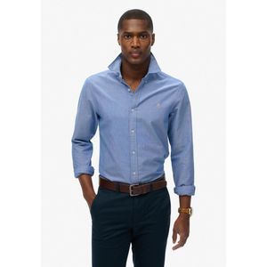 Superdry - Classic Oxford Overhemd - Blauw - Katoen