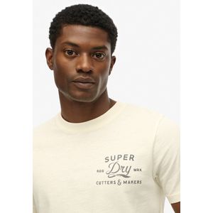 Superdry - Cutters And Makers - T-shirt - Relaxed Fit - Korte Mouwen