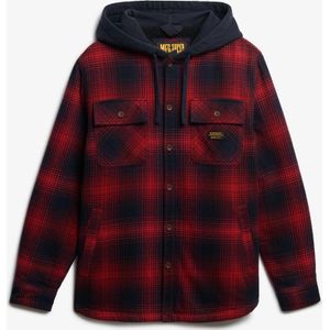 Superdry - Surplus Hooded Check Shirt - Overhemd