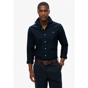 Superdry - Classic Oxford - Overhemd - Blauw - Katoen