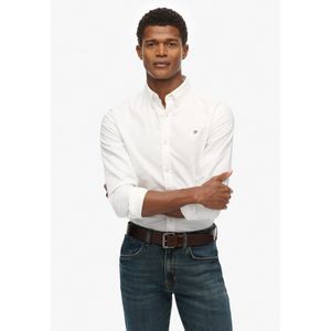 SUPERDRY - Classic Oxford - Overhemd - Blauw - Katoen