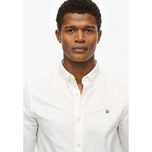 SUPERDRY - Classic Oxford - Overhemd - Blauw - Katoen