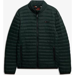 SUPERDRY Fuji Lite - Gewatteerde Jas - Zwart - Lichtgewicht - Heren