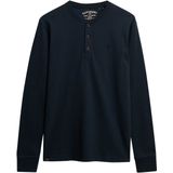 Superdry - Classic Essential Grandad - T-shirt - Lange Mouwen