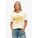Superdry - Embellished Vl Relaxed Fit T-shirt - Korte Mouwen