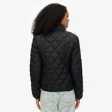 Superdry - Fuji Lite - Gewatteerde Jas - Zwart - Lichtgewicht