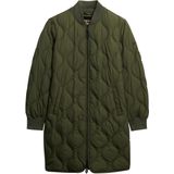 Superdry - Long Liner - Gewatteerde Jas - Lange Lengte