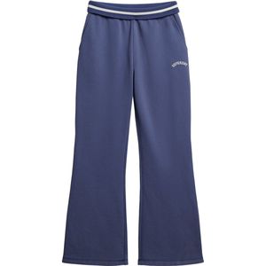 SUPERDRY - Essential Logo - Joggingbroek - Retro - Flare Fit - Zwart - Katoen