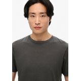 Superdry - Classic Essential Tee - T-shirt - Washed Jet Black - 100% Organisch Katoen