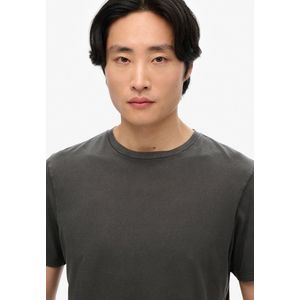 Superdry - Classic Essential Tee - T-shirt - Washed Jet Black - 100% Organisch Katoen