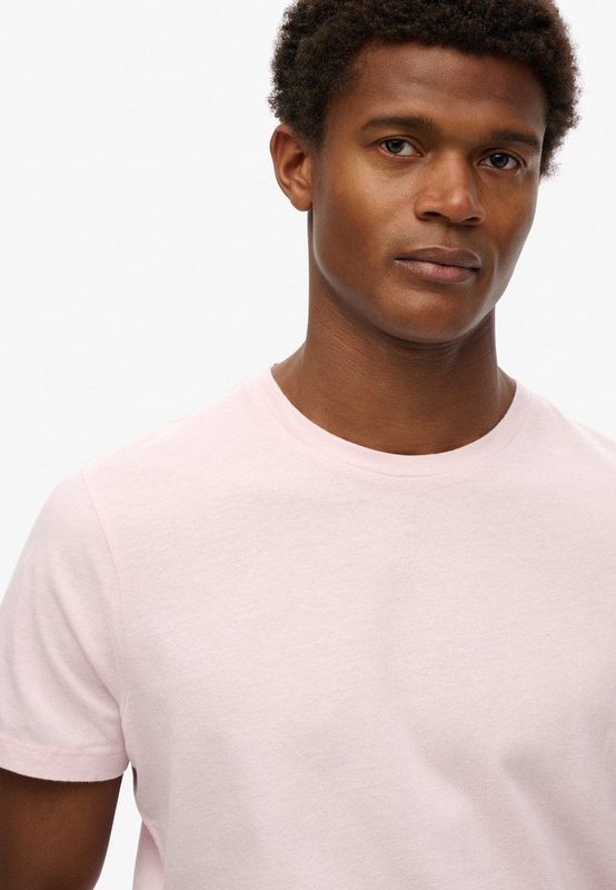 Superdry - Classic Essential T-shirt - Katoen - Zwart