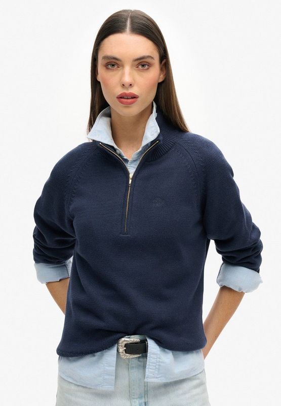 Superdry Classic Half Rits Trui