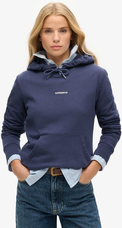 Superdry - Dameshoodie - Effen - Ontspannen Pasvorm