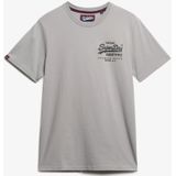 Superdry - Vintage Logo Tokyo T-shirt - Zwart - Jersey