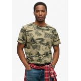 Superdry - Classic Essential T-Shirt - All-over Print - Katoen