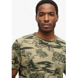 Superdry - Classic Essential T-Shirt - All-over Print - Katoen