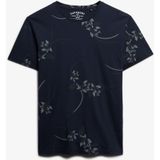 Superdry - Classic Ess Rlxd Printed T-shirt - Katoen - Met Korte Mouwen