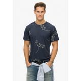 Superdry - Classic Ess Rlxd Printed T-shirt - Katoen - Met Korte Mouwen
