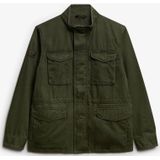 Superdry - M65 Military - Jas - Groen - Casual - Katoen