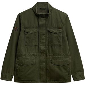 Superdry - M65 Military - Jas - Groen - Casual - Katoen