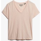 Superdry - Studios - Gebordede T-shirt - Gemêleerd - Ontspannen Pasvorm