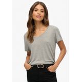 Superdry - Studios Slub - T-shirt - Zwart - 100% Katoen