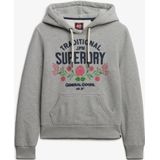 Superdry - Lot 54 - Hoodie - Grijs - Casual - Katoen
