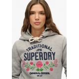 Superdry - Lot 54 - Hoodie - Grijs - Casual - Katoen