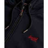 Superdry - ESSENTIAL LOGO ZIP HOODIE HB - Heren Trui - Eclipse Navy