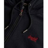 Superdry - ESSENTIAL LOGO ZIP HOODIE HB - Heren Trui - Eclipse Navy