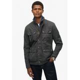 Superdry - Estate - Tussenjas - Kaki - Katoen