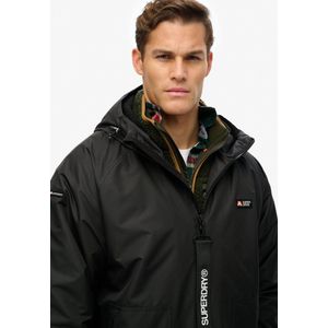 Superdry - M5012282A - Mantel - Zwart - Voorjaar/Zomer - Casual - Polyester