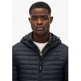 Superdry - Hooded Fuji Lite Jacket - Zwart - Polyester
