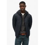 Superdry - Hooded Fuji Lite Jacket - Zwart - Polyester