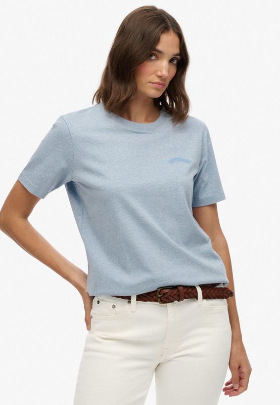 Geborduurd dames-T-shirt Superdry Essential Logo