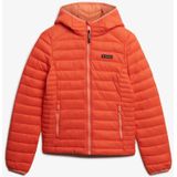 Superdry - HOODED FUJI LITE PADDED JACKET - Gewatteerde Jas - Hot Coral