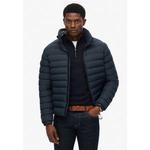 Superdry - Fuji Print Padded Jacket - Zwart - 100% Polyester