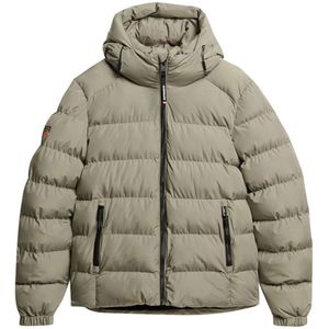 Superdry - Donsjack - Gewatteerd - Met Capuchon - Sportieve Look