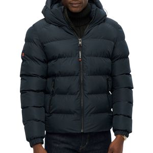 Superdry - Gewatteerde Jas - Capuchon - Waterafstotend - Fleecevoering
