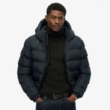 Superdry - Gewatteerde Jas - Capuchon - Waterafstotend - Fleecevoering