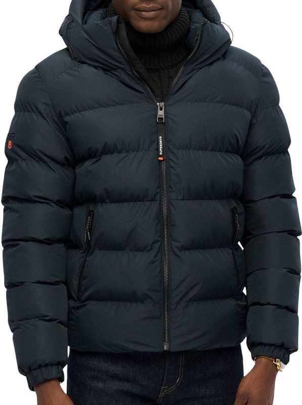 Superdry - Gewatteerde Jas - Capuchon - Waterafstotend - Fleecevoering