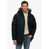 Superdry - M5011929A - Parka - Zwart - Gerecycled Polyester - Casual