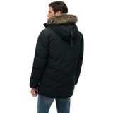 Superdry - M5011929A - Parka - Zwart - Gerecycled Polyester - Casual