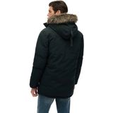 Superdry - M5011929A - Parka - Zwart - Gerecycled Polyester - Casual