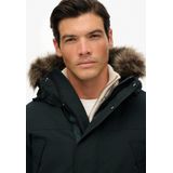 Superdry - M5011929A - Parka - Zwart - Gerecycled Polyester - Casual
